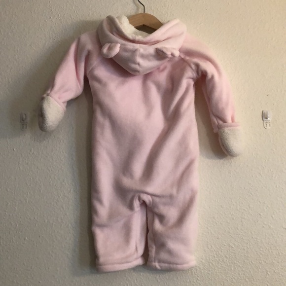 Old Navy pink bear snow suit, 12-18 months, NWOT - Picture 7 of 10